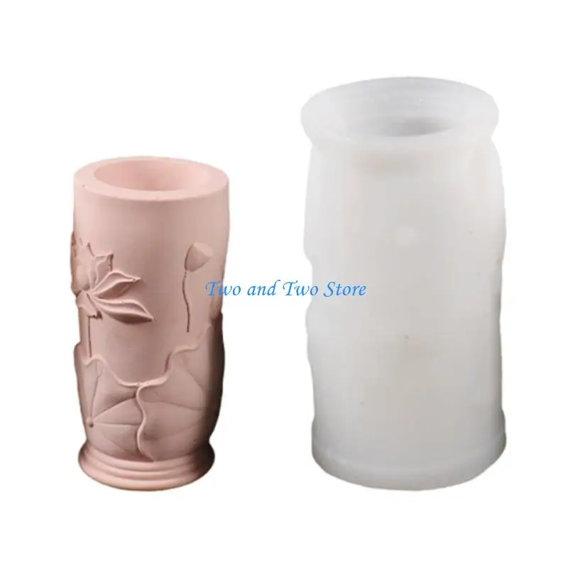 

HX6F Multipurpose Silicone Mold for Embossed Vase Handmade Desktop Ornament Mould