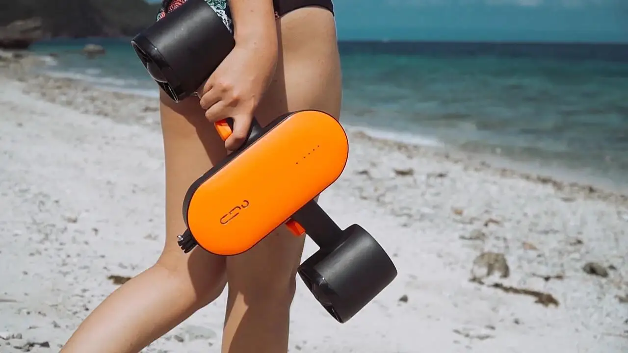 New Sea scooter S2 Portable yet smart 45mins running Diver Propulsion underwater electric water scooter for diving swimming