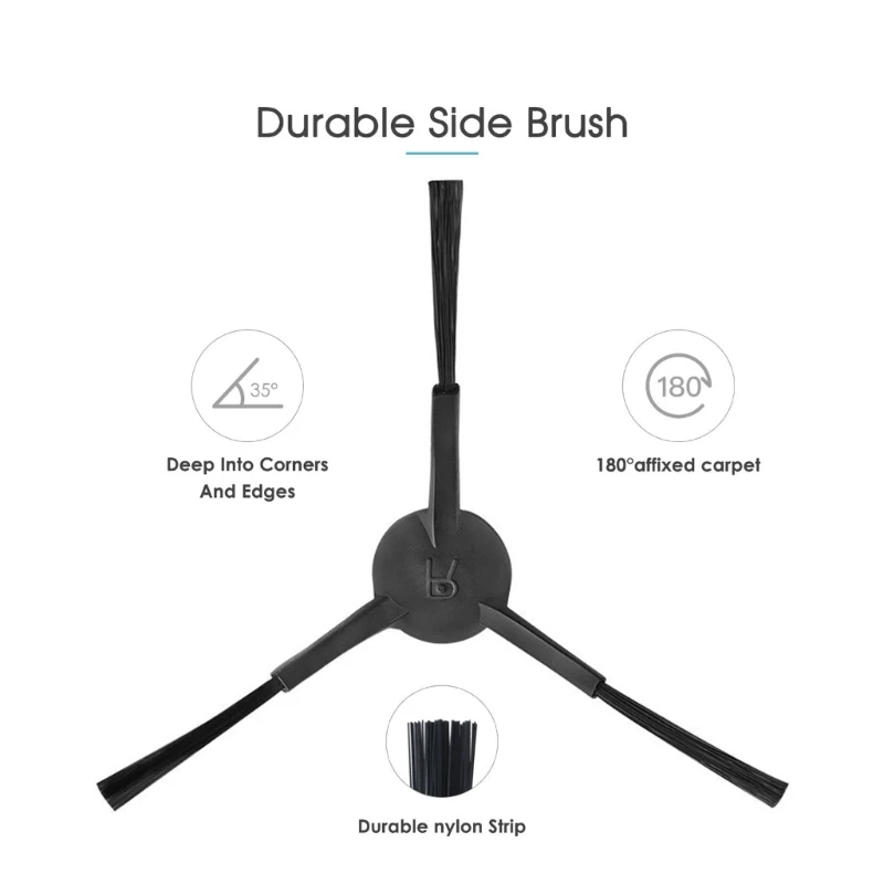 10 Chiếc Chuyên Nghiệp Bàn Chải Cạnh Bên Phụ Kiện Cho Thamtu Robot Hút Bụi Dropshipping