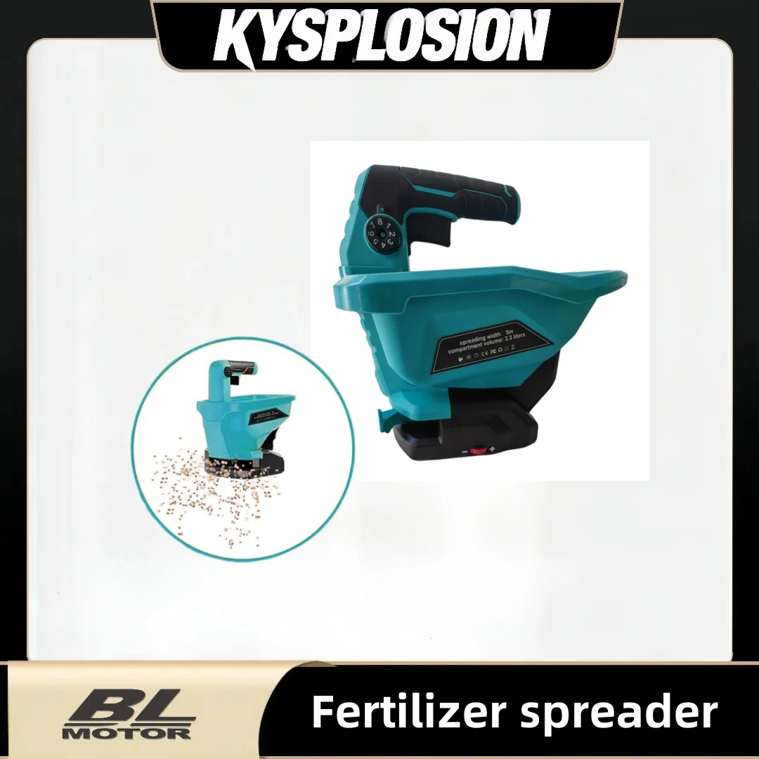 For Makita 18V Battery Brushless Fertilizer Spreader Portable Electric Tool for Growing Broadcast Spreader Agricultural Machiner