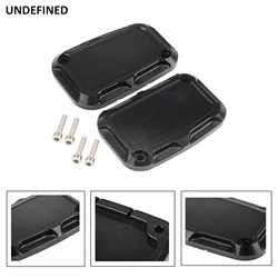 Motorcycle Brake Reservoir Cylinder Master Front Rear Cover For Harley Touring Electra Glide Road King Freewheeler VRSCAW V-Rod