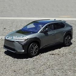 Original bZ4X car model 2022 1:18 alloy simulation car model