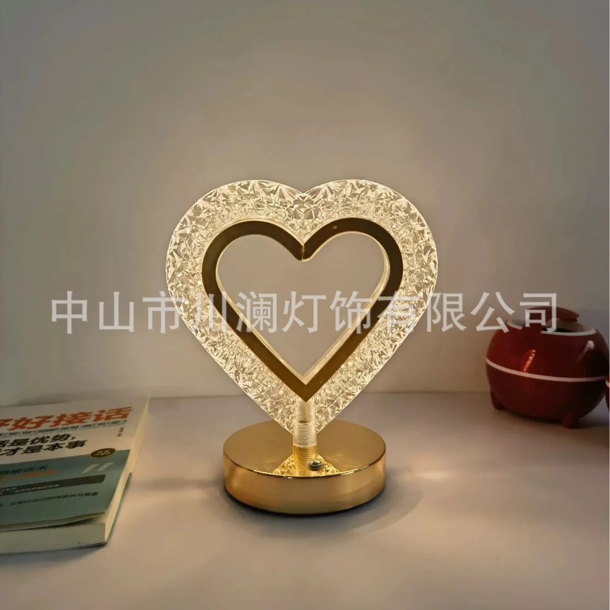 USB Charging Three-Color Touch Ornament Bedroom Desktop Atmosphere Light