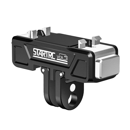 Imagen 1 del producto Base adaptadora magnética de liberación rápida para Insta360 X5/ACE PRO 2, instalación estable, adaptador de montaje de dos garras plegable de liberación rápida