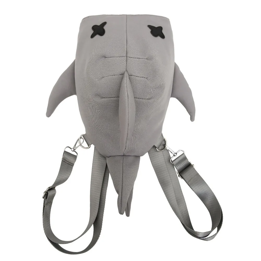 Adjustable Strap Shark Backpack Unique Design Versatile Style Large Capacity Backpack Unisex Model New Design Casual Travel Bag