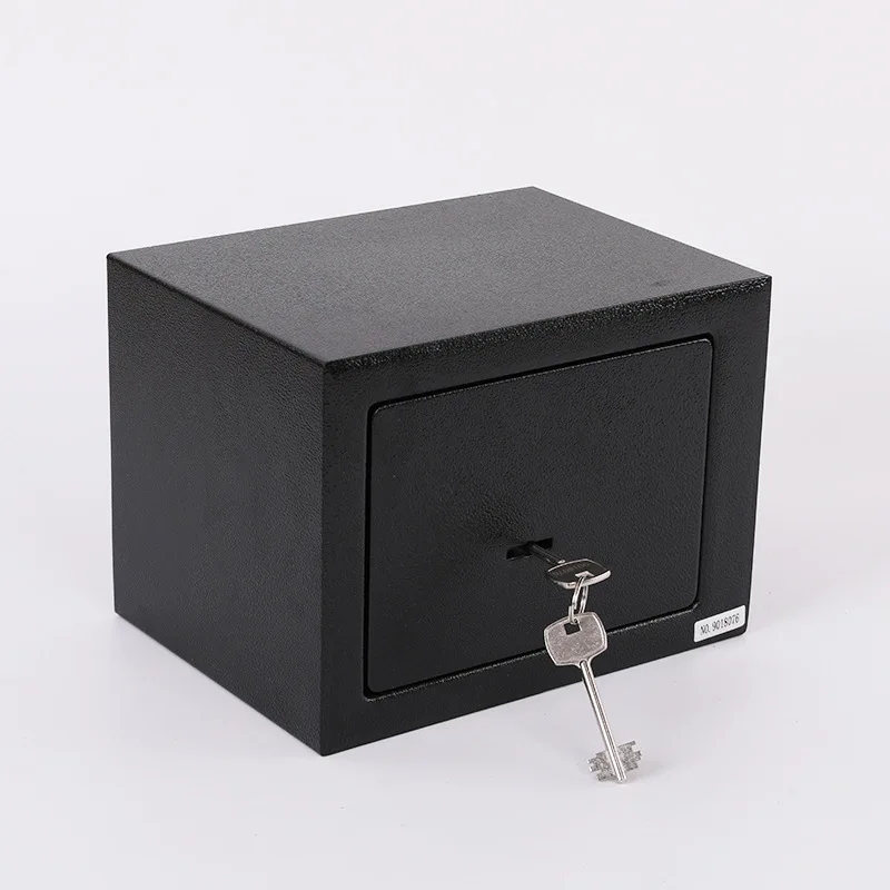 Safe Office Home Small Key Anti-Theft Safe Bedside Mobile Phone Jewelry Mini Safe