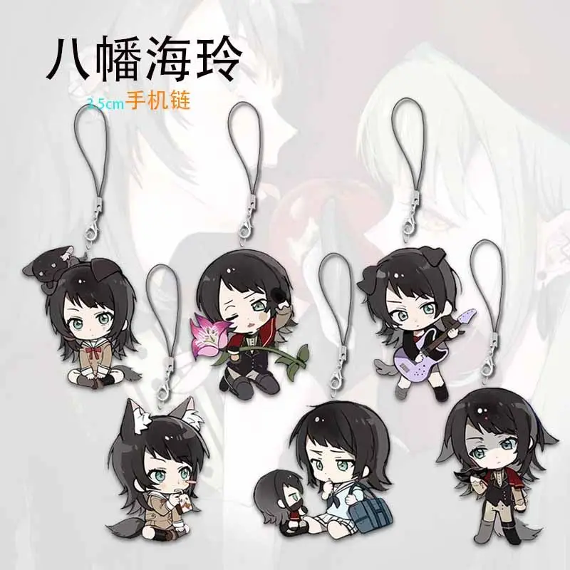 

Аниме BanG Dream телефон веревочная цепочка Umiri Yahata косплей рюкзак орнамент кулон подарки на день рождения для мальчиков и девочек