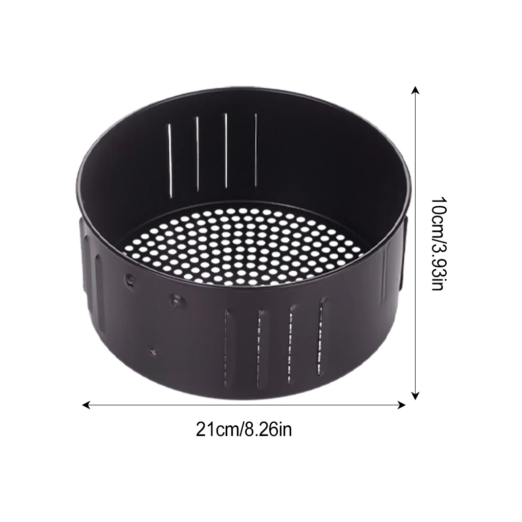 Convenient Air Fryer Replacement Basket For Cooking Large Capacity Air Fryer Cast Iron Basket