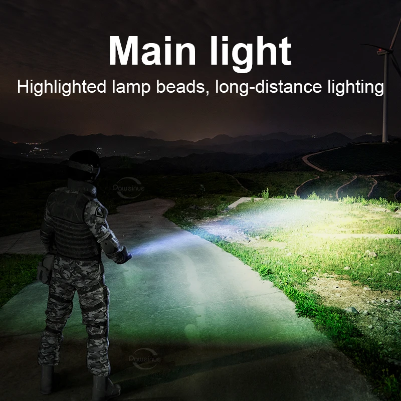 Portable EDC Flashlight Mini COB Super Bright LED Lantern Q5 Wick 4 Modes Torch 14500 Rechargeable Waterproof For Daily Outdoor