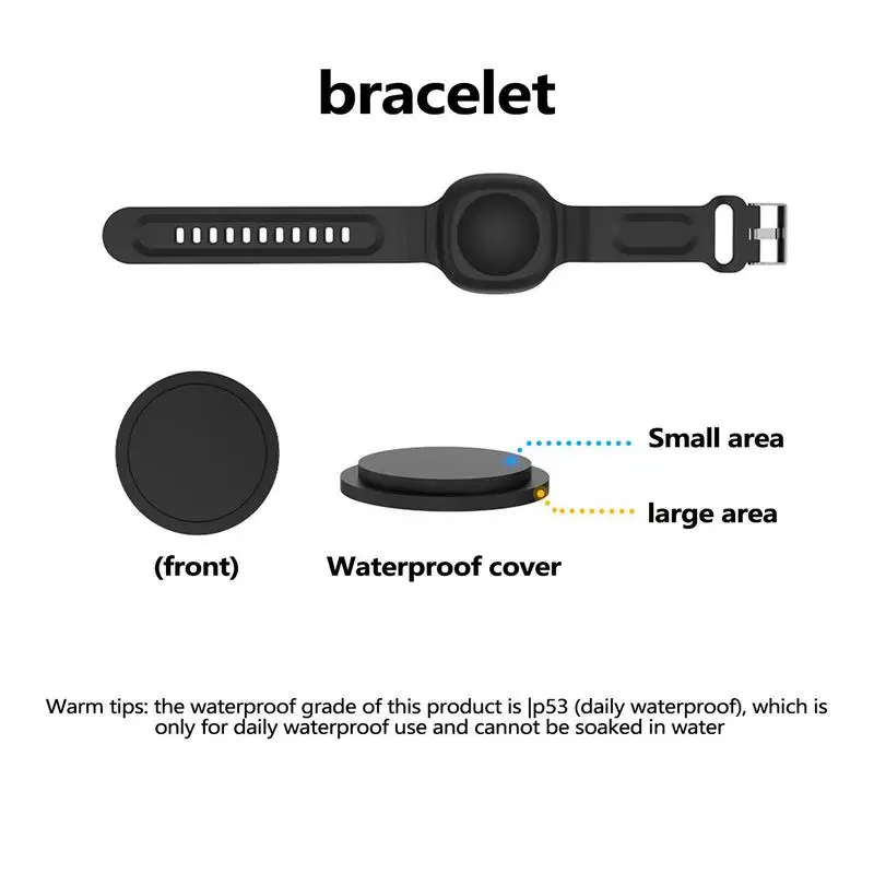 SamsungGalaxy SmartTag Silicone Case Air tag Strap Kids Trackr Anti-Lost Band For Samsung Smart Tag Locator Device Watch Strap