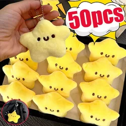 Yellow Little Star Pendant Y2K Exquisite Cute Daily Keychains Cartoon Squeaking Star Key Rings Fashion Jewelry Accessories Gifts