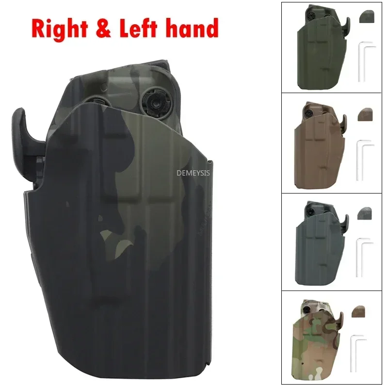 Right Left Hand Gun Holster Adjustable Shooting Hunting Gun Waist Bet Carry Case Lightweight Tactical Pistols Holster