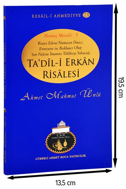 

Cübbeli Ahmed Swami Ta'dili Erkan Book-1191