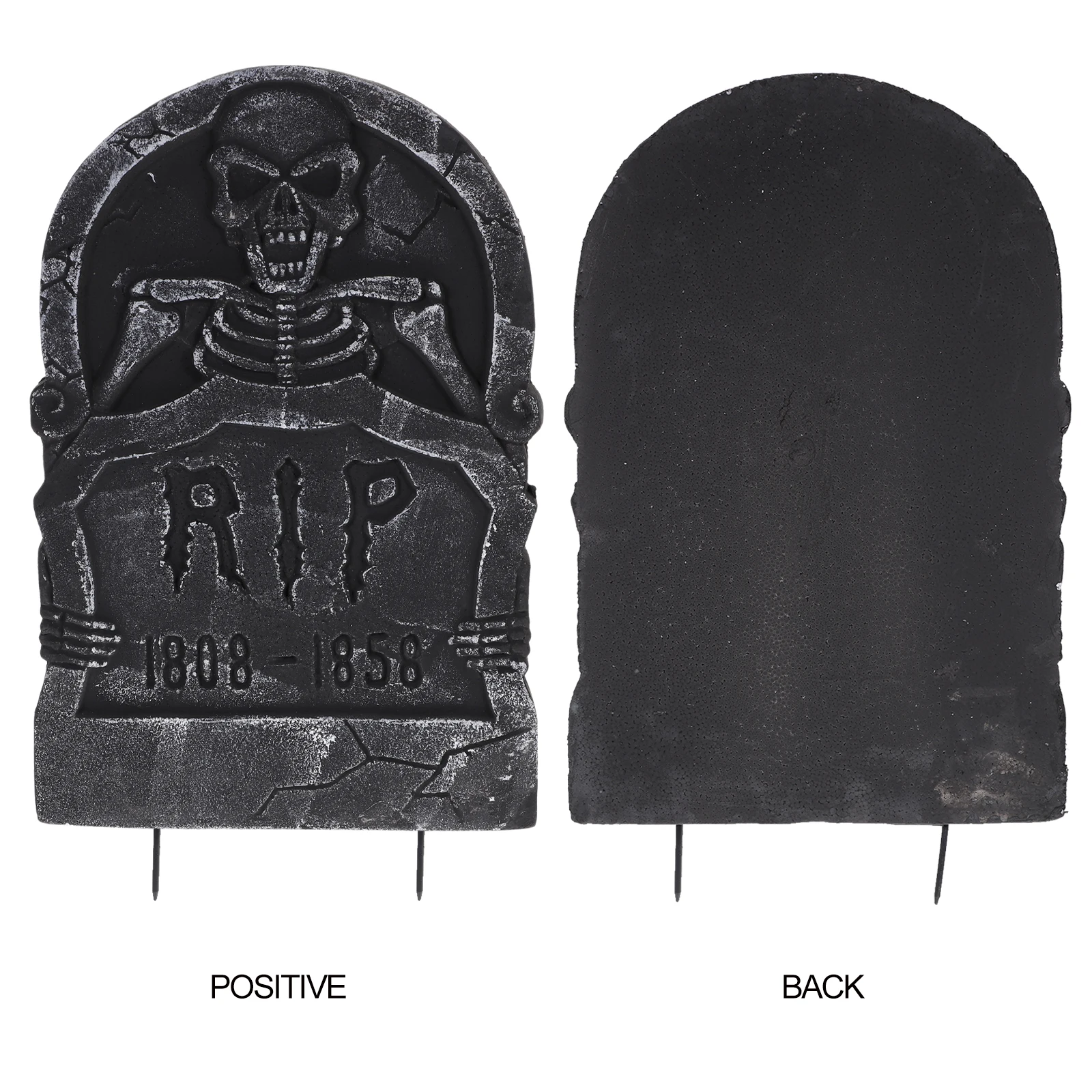 

Foam Graveyard Tombstones Durable Lightweight Halloween Centerpiece Outdoor naments Gravestones Decoration Scared SkullHalloween