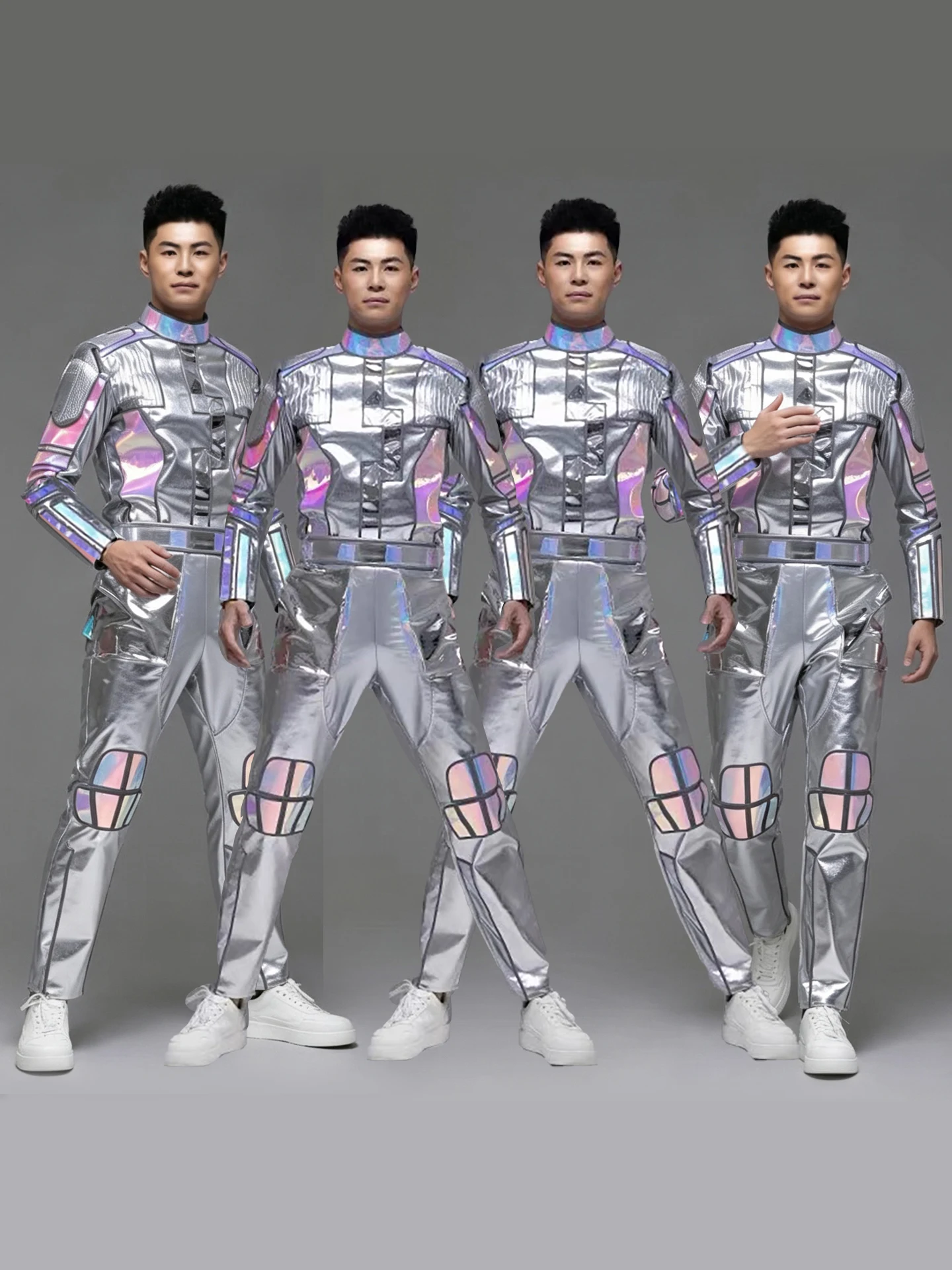 Adult Robot Performance Costume Future Technology Feeling Dance Outfit School Sports Meeting Space Fashion Show Stage Clothing