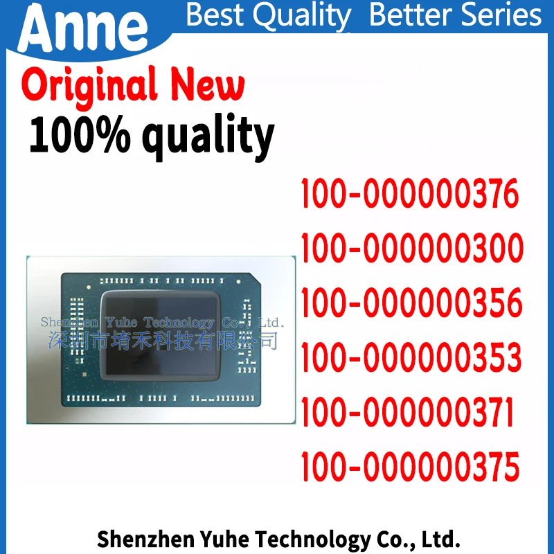 1pcs 100% New 100-000000300 100-000000353 100-000000356 100-000000371 100-000000375 100-000000376 BGA Chipset