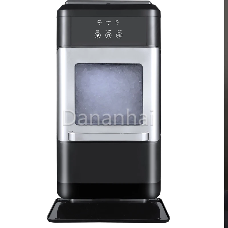 Portable Transparent Ice Block Making Machine Small Table Top Ice Block Forming Device for Home Use