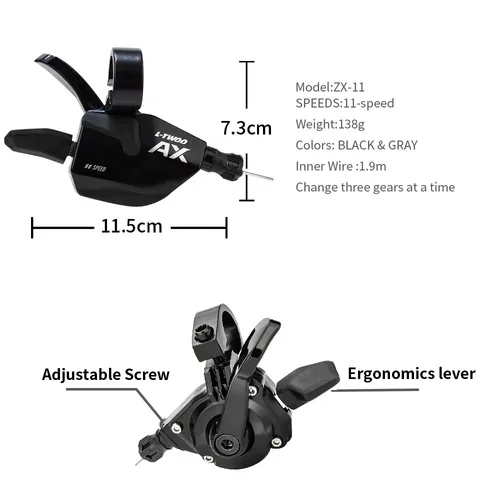Imagen 2 del producto LTWOO-Kit de desviador trasero para bicicleta de montaña, Kit de cambio de 12 velocidades, 9V, 10V, 11V, A5, A7, AX11, AX12, Compatible con SRAM SHIMANO
