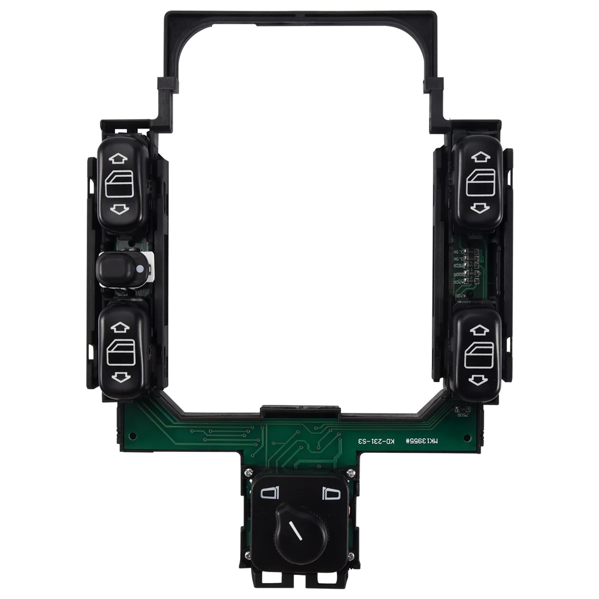 نافذة كهربائية رئيسية ومفتاح تبديل ، مناسب لمرسيدس بنز W210 ، W202 ، E320 ، E300 ، مرآة