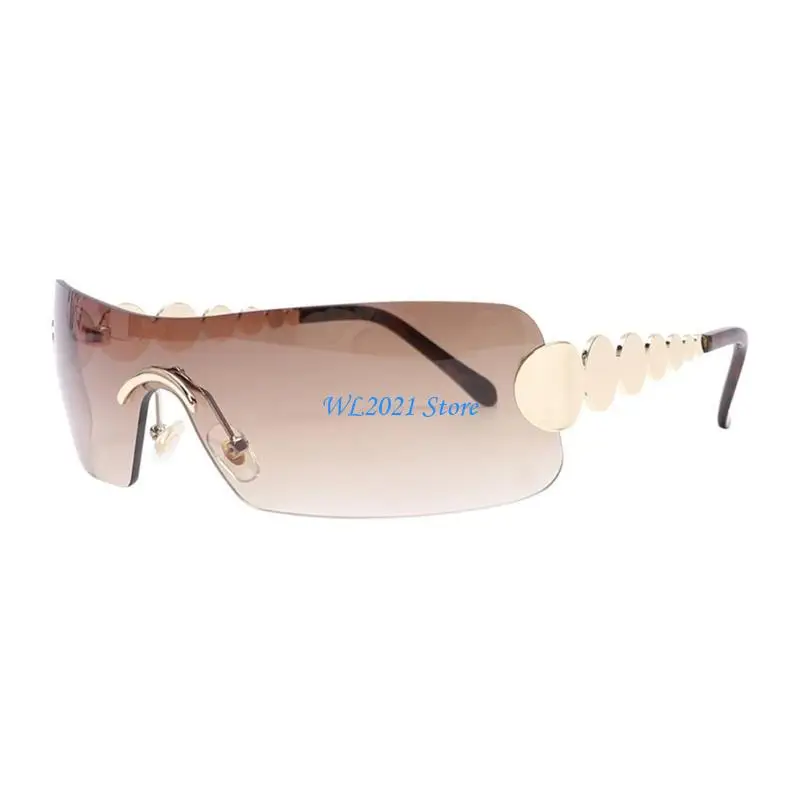 

G5GC Shield Sunglasses One-Pieces Sunglasses Sport SunGlasses y2k Sunglasses Women Rimless Sunglasses Future EyeGlasses