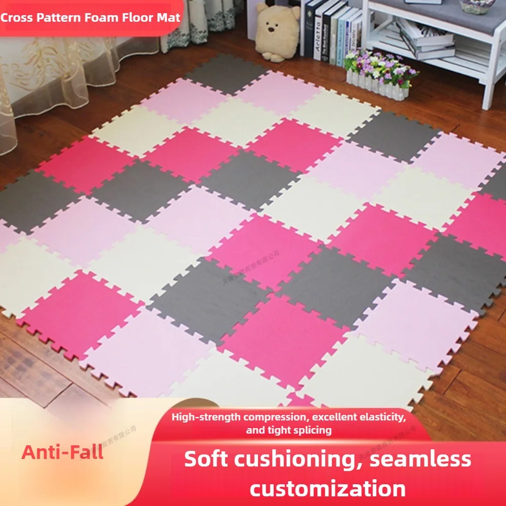 

16Pcs EVA Foam Interlocking Puzzle Mat Soft Non-Slip Crawling Pad Baby Play Mat Kid Floor Rug Tatami Carpet for Toddler Playroom