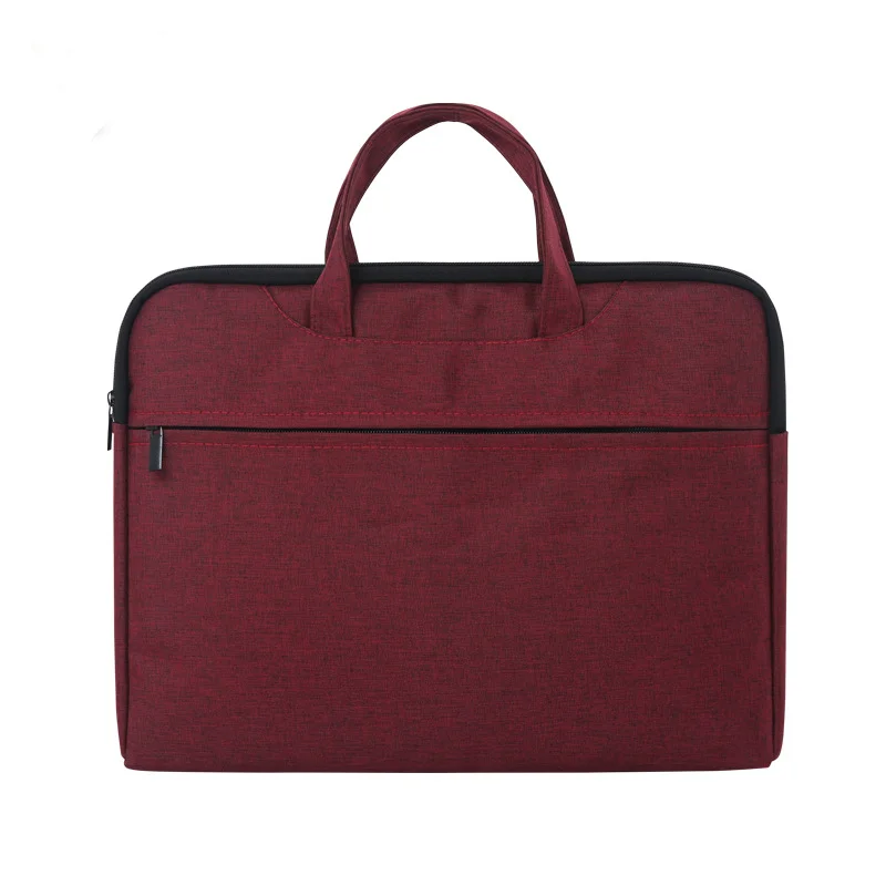 Portable Office Travel Briefcase Tote Waterproof PC Laptop Computer Bags Business File Carry Bag Oxford Cloth Large Capacity