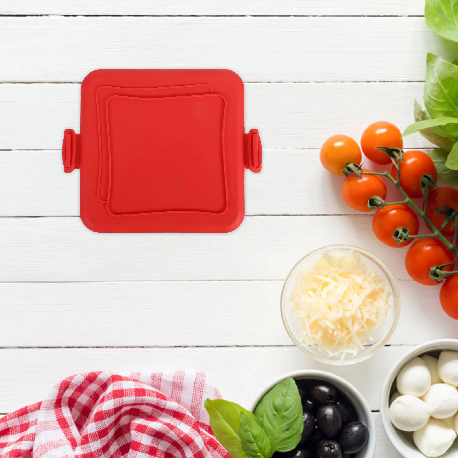 

Silicone Microwave Sandwich Maker Wireless Nonstick Toast Maker for Kitchen Breakfast Bread Frying Pan Microwave Crisper Pan