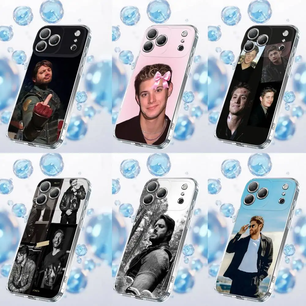 

Actor J-Jensen Ackles Phone Case For iPhone 17,16,15,14,13,12,11,Plus,Pro,Max,Plus,E,Air,Mini Transparent Cover