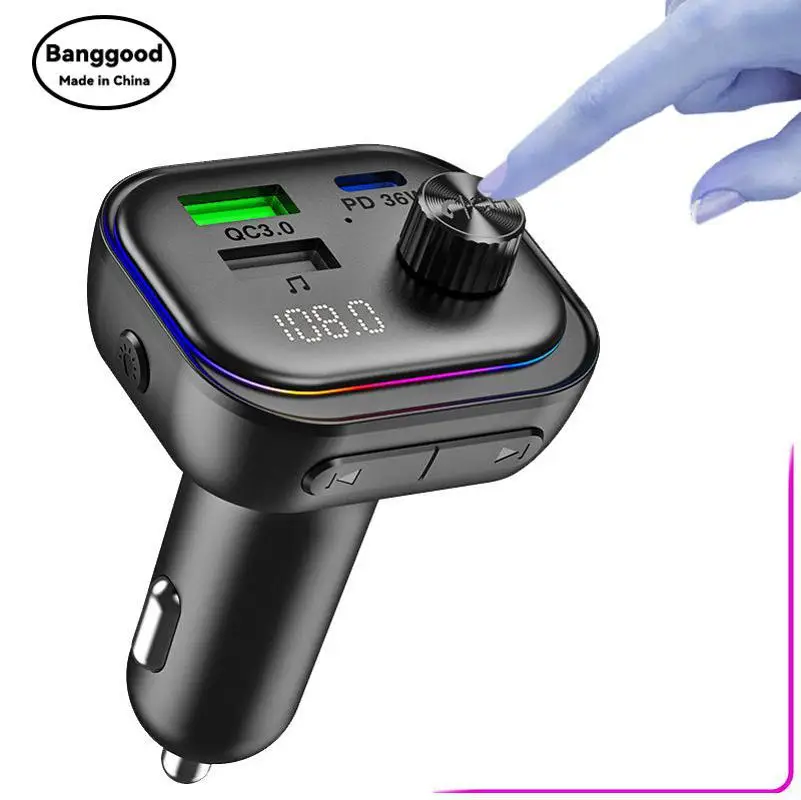 

New T92 Car Cigarette Lighter Mp3 Bluetooth FM Hands-free Phone Car U Disk Mp3 Player Car Charger