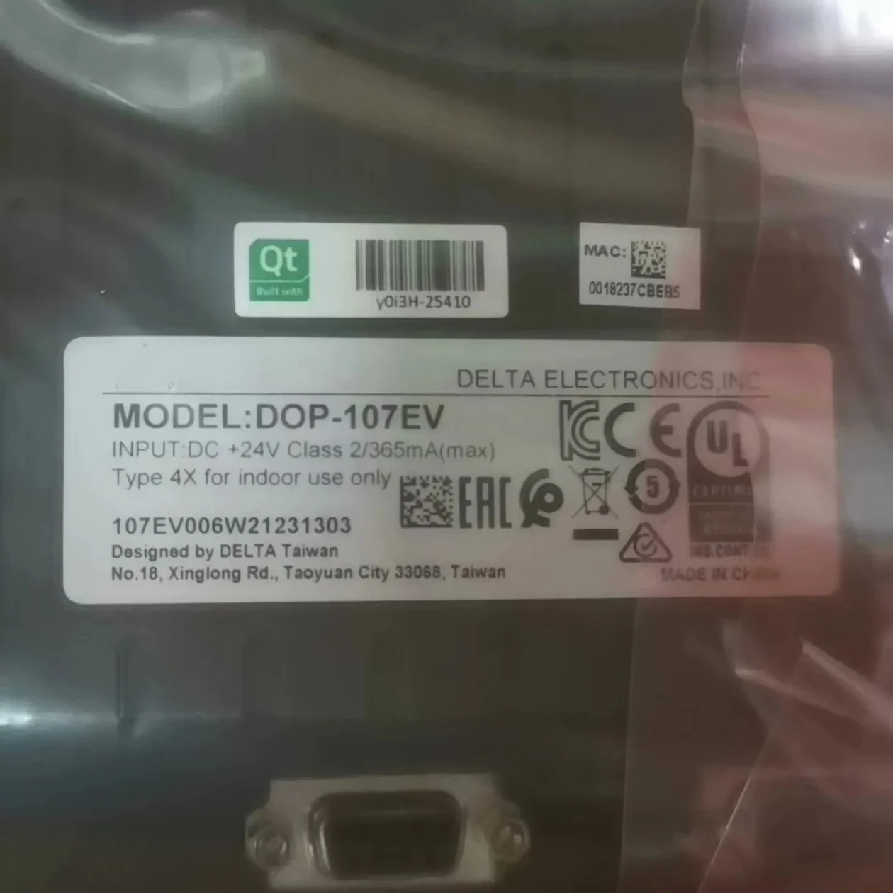 

New Touch Panel HMI DOP-107EV