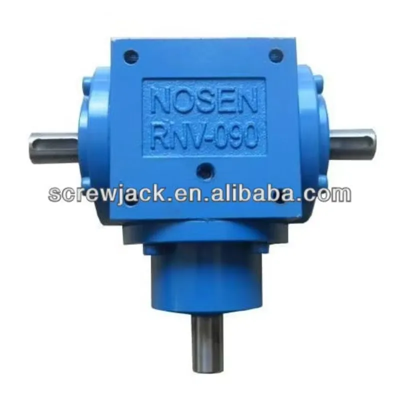 3 Drive Shaft Right Angle Bevel Gearbox for Multiple Direction for Machine Tools