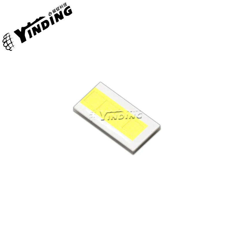 5pcs YINDING 3570-four core 20W high power LED light-emitting diode 5500-5800K white light car headlight light-emitting diode