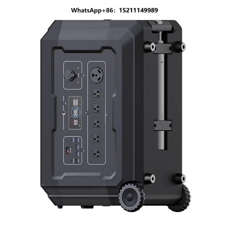 7000W Peak Power Energy Powerstation  Battery Charge Solar Generator Portable Power Station 220V UPS 5000 Watt