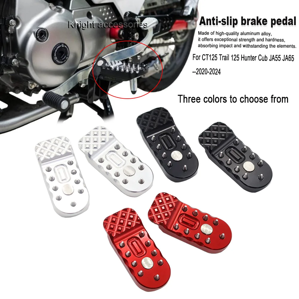 

For HONDA CT125 Trail 125 all years (2BJ-JA55/8BJ-JA65) Non-slip pedal pedal support 2020 2021 2022 2023 2024