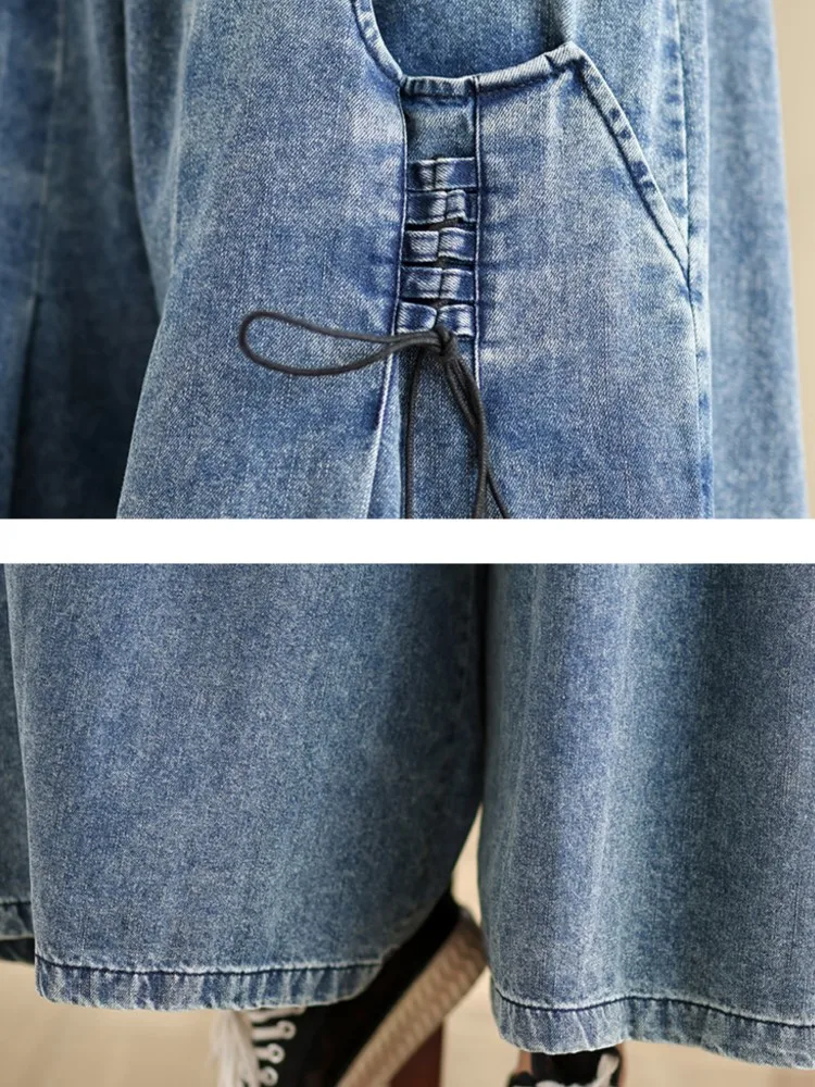 Jeans Übergroßen Frühling Breite Bein Hose Frauen Elastische Hohe Taille Beiläufige Lose Damen Hosen Mode Unregelmäßige Gefaltete Frau Hosen