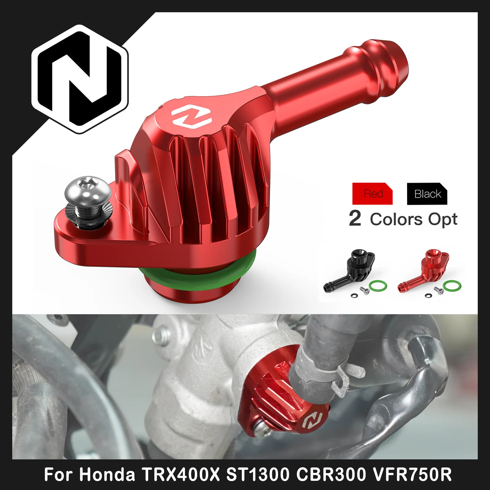 

Соединитель заднего главного тормозного цилиндра NICECNC для Honda TRX400X TRX450R TRX450ER, замена 43503-MR7-006, алюминиевые запчасти для тормозной системы квадроциклов