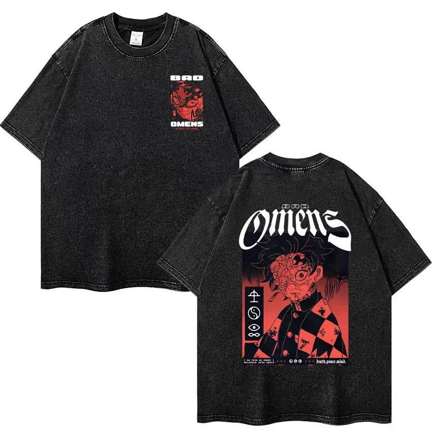 

Ограниченная партия, футболки с изображением группы Bad Omens Music Tour 2024, бетонная футболка Jungle Tour для мужчин и женщин, крутая модная винтажная промытая футболка Y2k