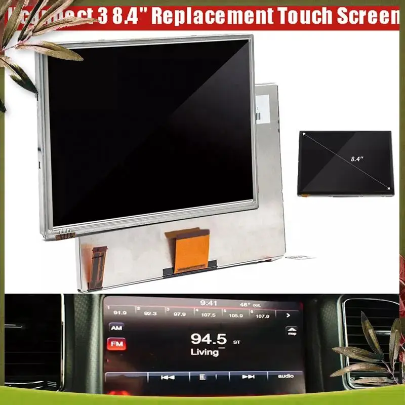 AB98-NEW 8.4Inch LCD Display With Touch Screen For Chrysler Dodge Ghibli RB5 RE2 Radio