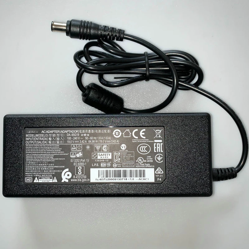 49LF5100-CA Power Adapter 19V 3.42A DA-65G19 PA-1650-68 LCAP39