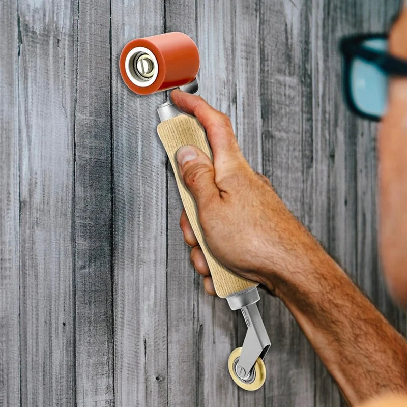 2Pcs Welding Silicone Roller Welding Replacement Parts Accessories Manual PVC Sports Floor Tools, Waterproof Film Materials