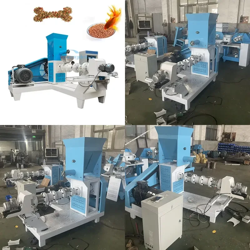 Pellet Machine for Dog Food Making 400kg/h Home Use Commercial Pet Feed Pellet Machine for Sale