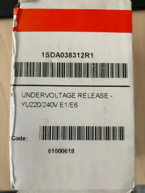 Original ABB Undervoltage Release YU 220/240V E1/E6