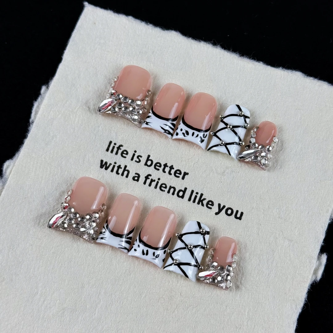 10 piezas de uñas postizas de - Resin Craft Material reseña y precio