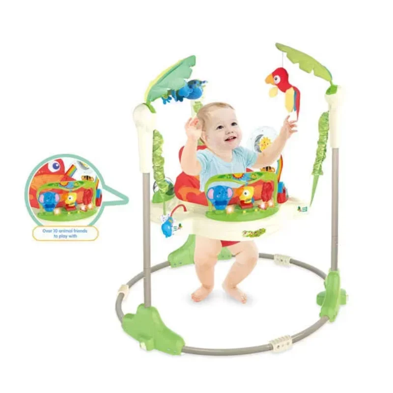 High Quality Foldable Jumper Walker Wheels Music Bounce Chair Baby Activity Center Jumperoo Baby Swing Chair