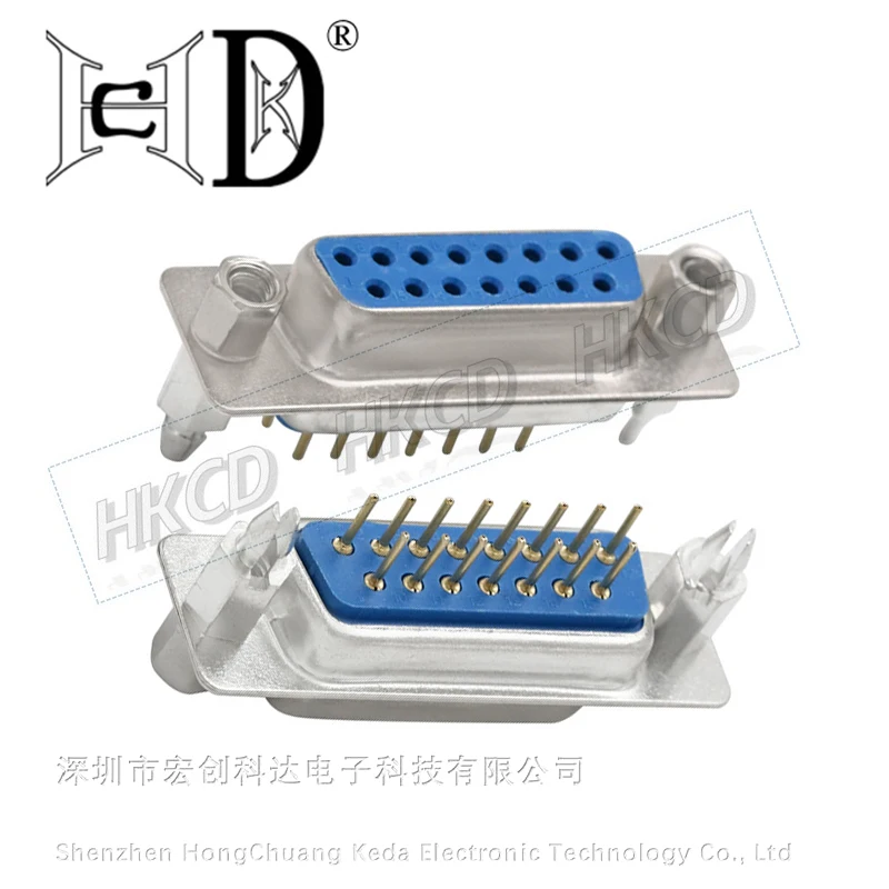 5PCS DB9 DB15 DB25 DB37 9/15/25/37 Pin Straight 180 Degree Male Female Plug D-sub PCB Mounting Connector DP9 DP15 DP25 DP37