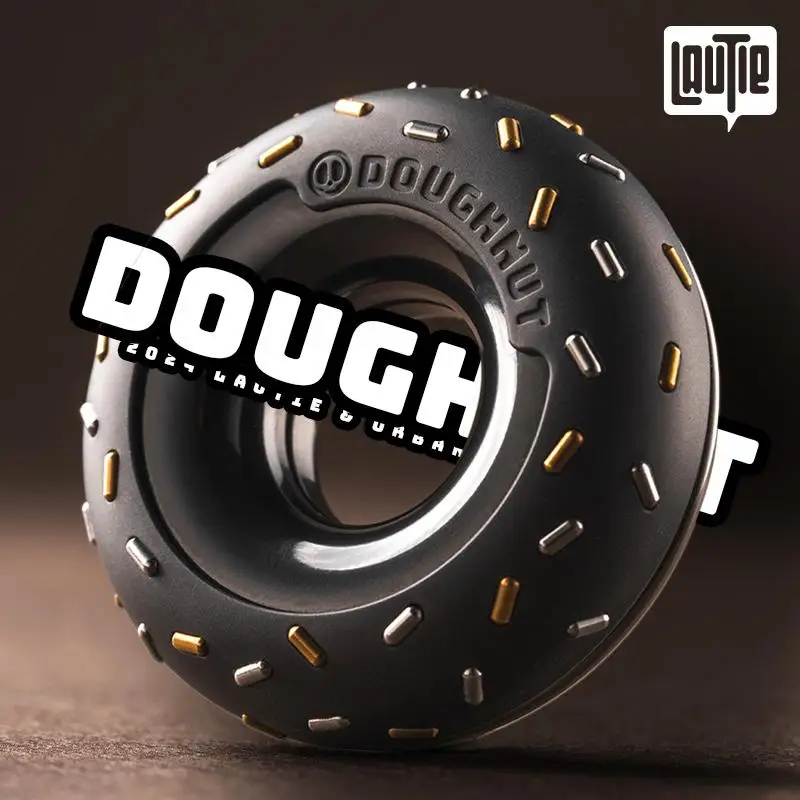 LAUTIE EDC X URBAN EDC Co-Brand « Donut » Fidget Spinner Métal Fidget Spinner Fidget Anti-Stress Jouet