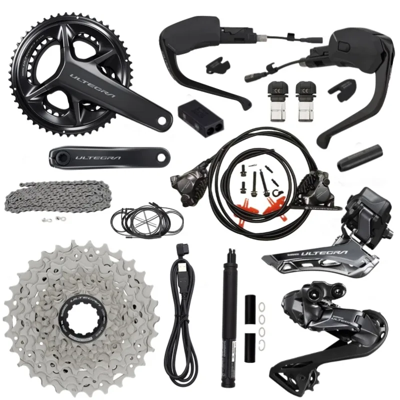 SHIMANO ULTEGRA TTバイク用Di2コンポーネントセット 2×11 ttバイク コンポセットとしてのShimano Ultegra Di2 TT 2x12 Speed