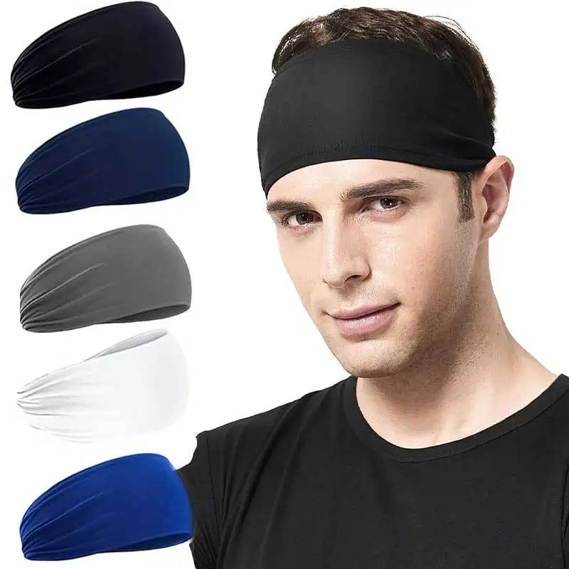 

Sports headband, elastic gym, fitness, running, yoga headband, breathable, quick drying, absorbent headband