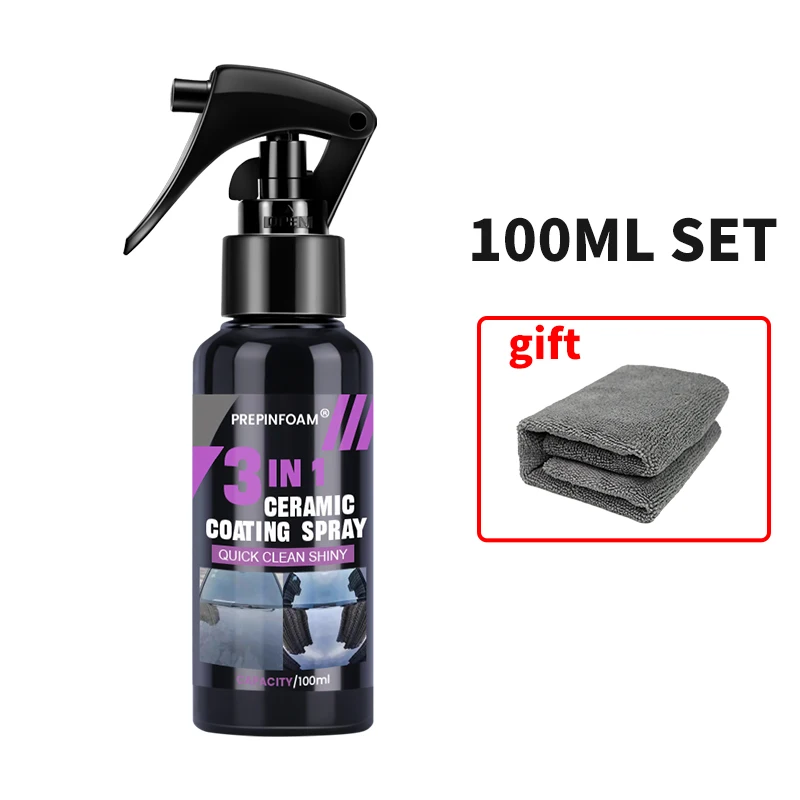 3-in-1 auto keramische nano-coating vloeibare coating nano-kristal hydrofobe laag polijsten verf coatingmiddel polish nanos coatings