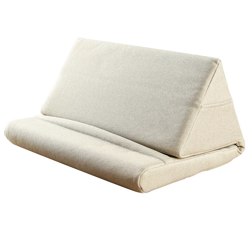 New!!Portable Laptop Tablet Pouch Storage Foldable Tablet Pillow For Ipad Stand Holder Foam Lap Rest Cushion Home Office